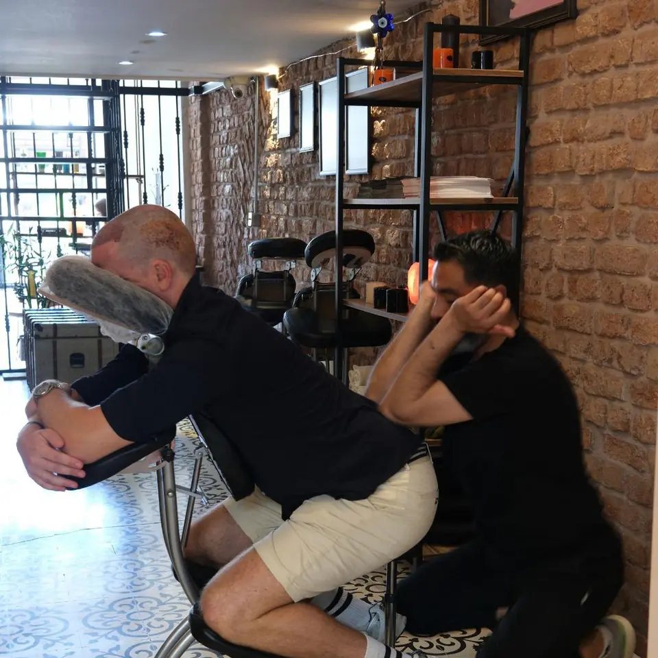 Stuhl- / Rückenmassage